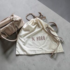HOBO Tan and Cream Women's Hobo Bag
